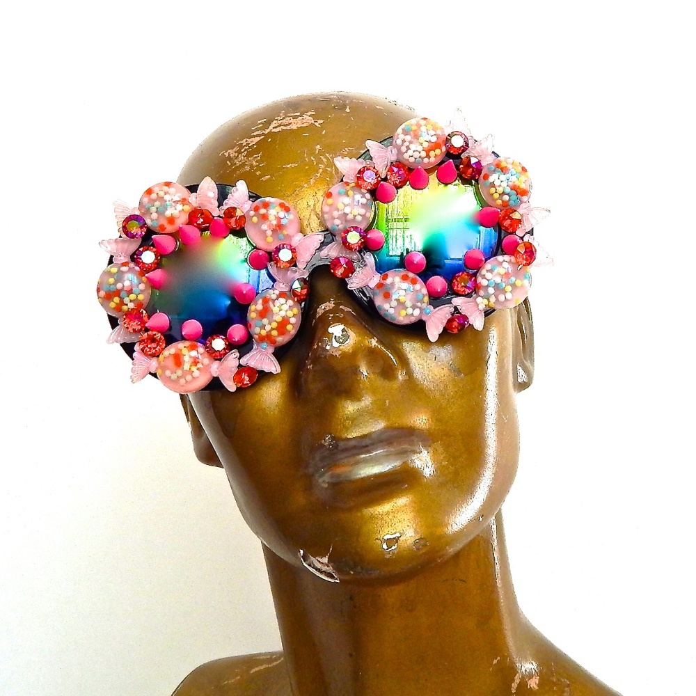 Gasoline Glamour Candy Crush Speed Queen Glasses